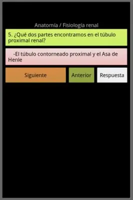 Nefrología en preguntas cortas android App screenshot 2